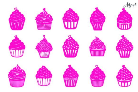 Cup Cake SVG: Graphics & Logos for Sweet Branding