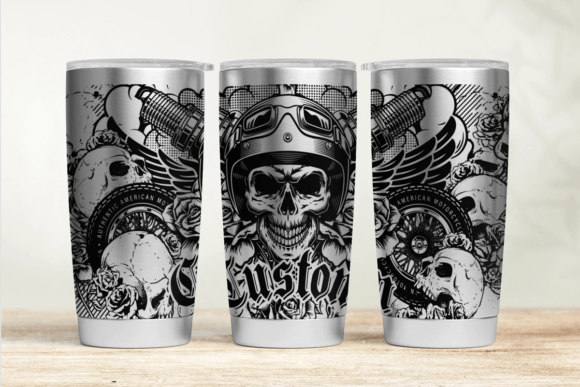 Rider 20oz 30oz Laser Tumbler Wrap SVG: Graphics for Tumbler Wraps