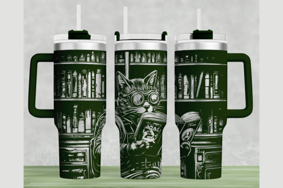 Steampunk 40oz Laser Tumbler Wrap SVG